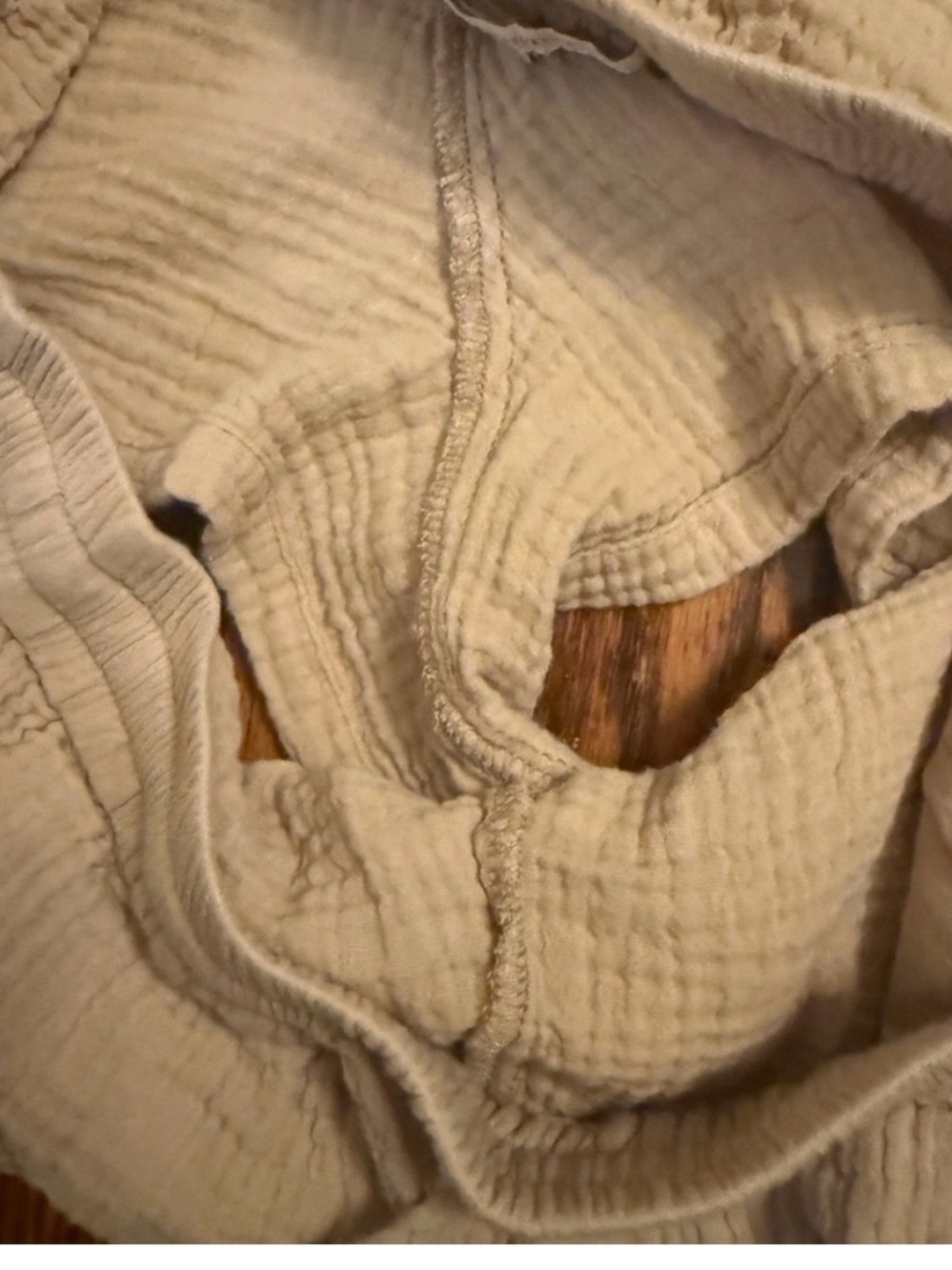 Favorite Daughter Beige Drawstring Shorts - Picture 4 of 5